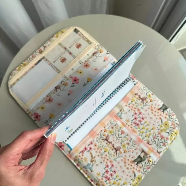 Porta Documentos sem viés acabamento